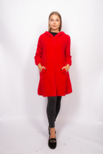 Кардиган женский короткий с капюшоном купить