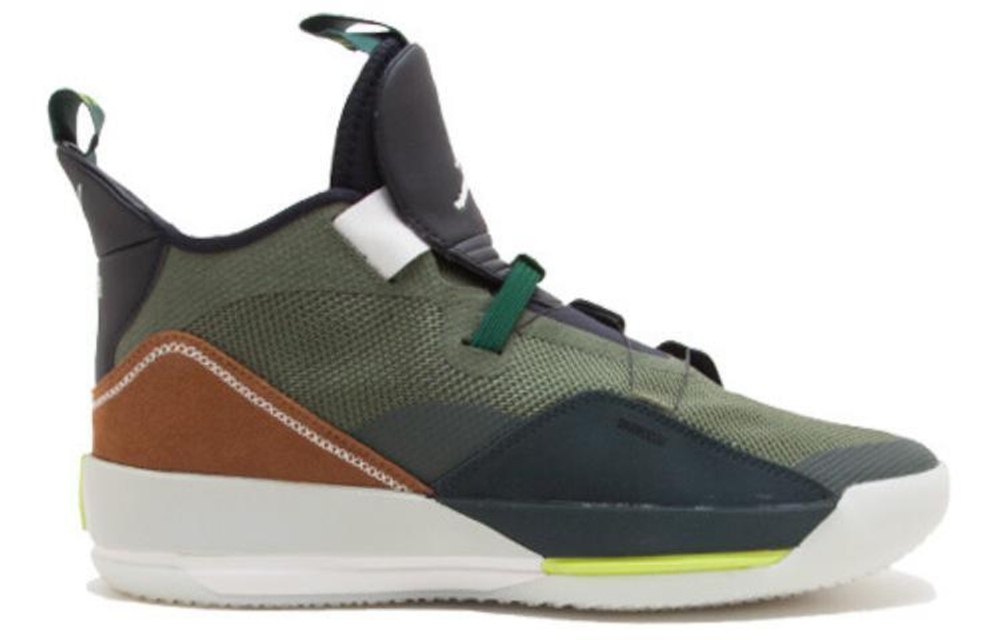 Кроссовки Travis Scott X Jordan Air Jordan 33 Nrg Olive