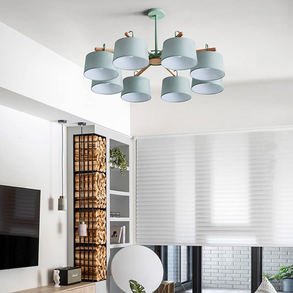 Потолочная Люстра Even 8 Green By Imperiumloft