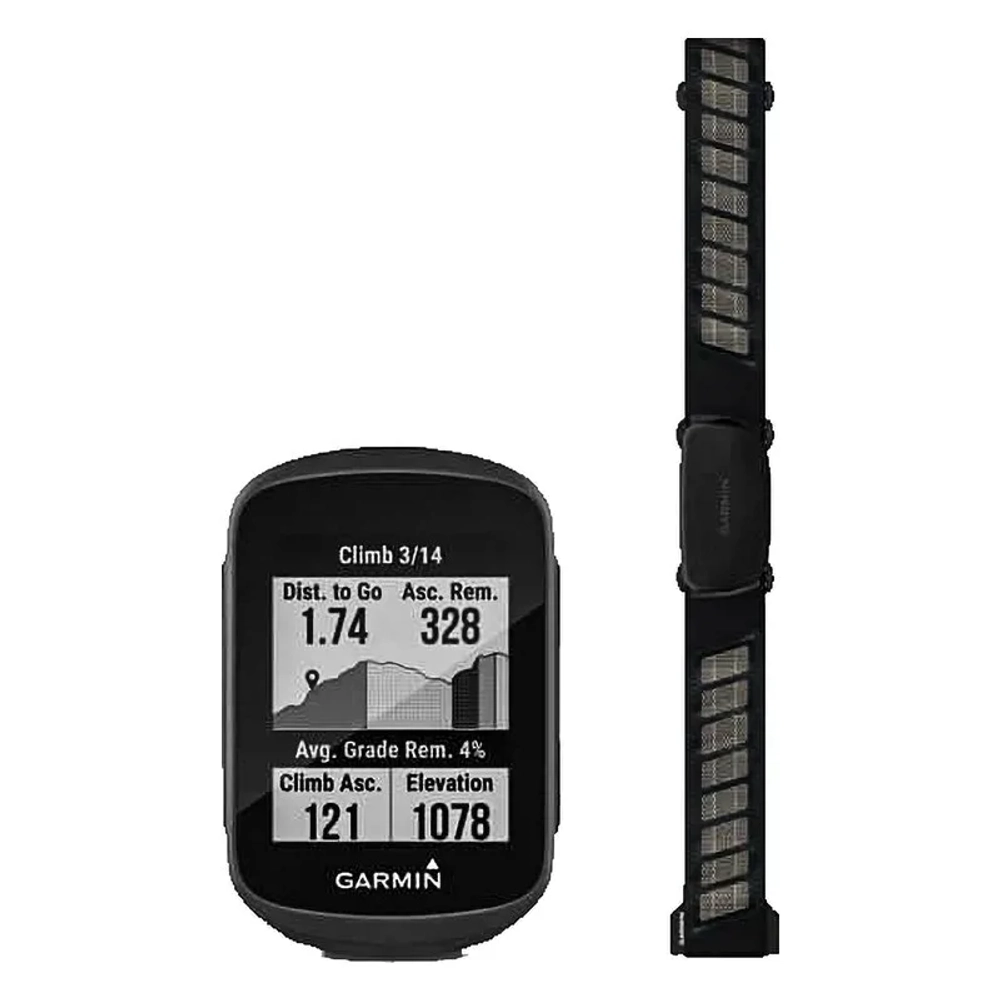 Велокомпьютер Garmin Edge 130 Plus Bundle 010-02385-11