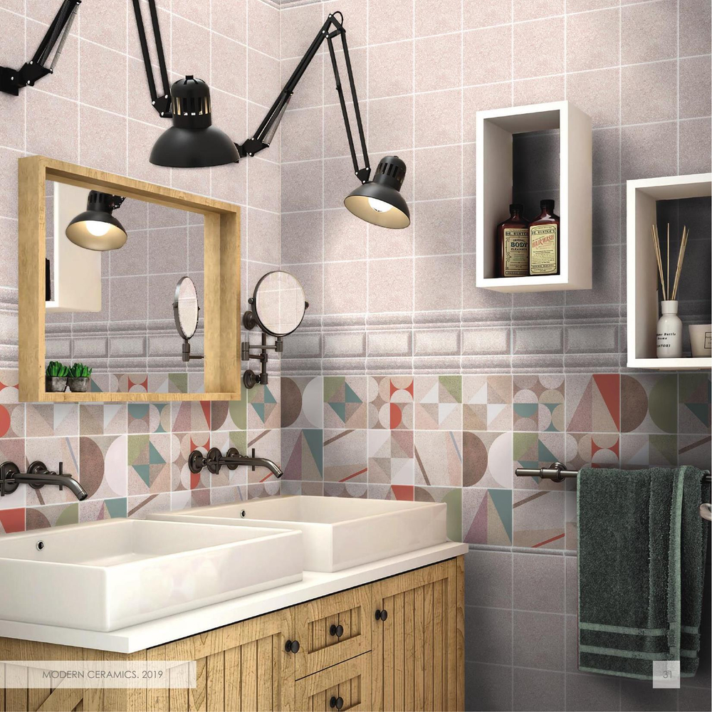 Плитка настенная Metro Marmis Brown 150x75х9 мм