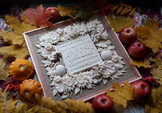 Печатный пряник с буквами