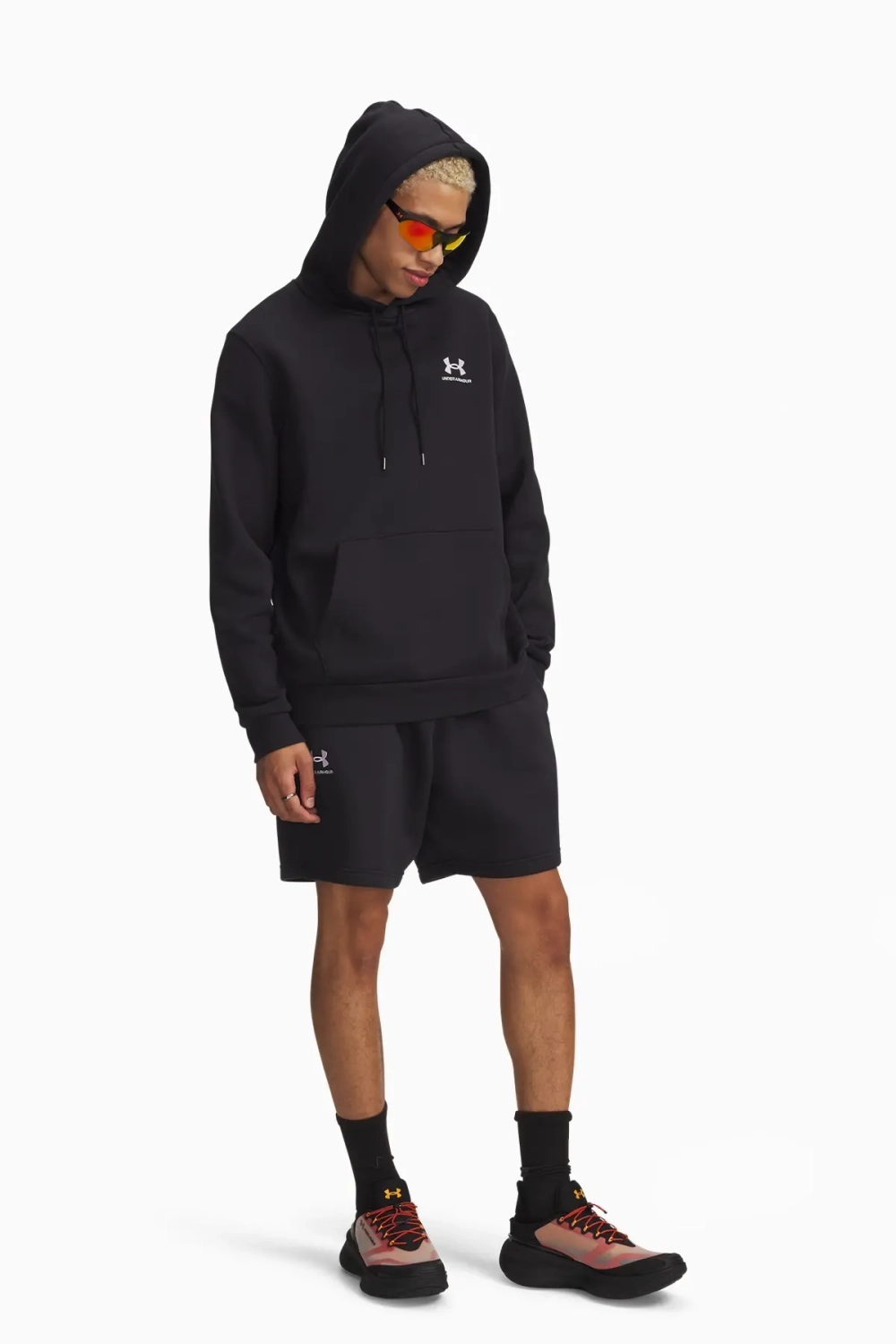 Шорты Under Armour Essential Fleece - черный