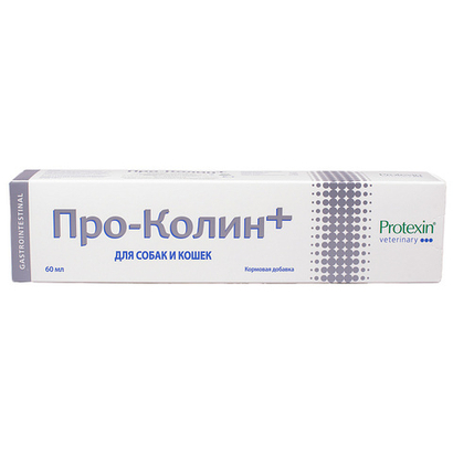 Пробиотическая кормовая добавка для собак и кошек Protexin Проколин 60 мл