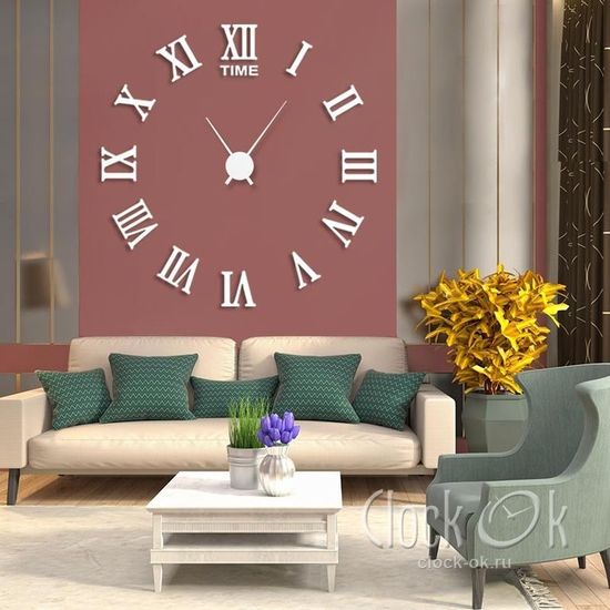 Настенные 3D часы Rome Wall