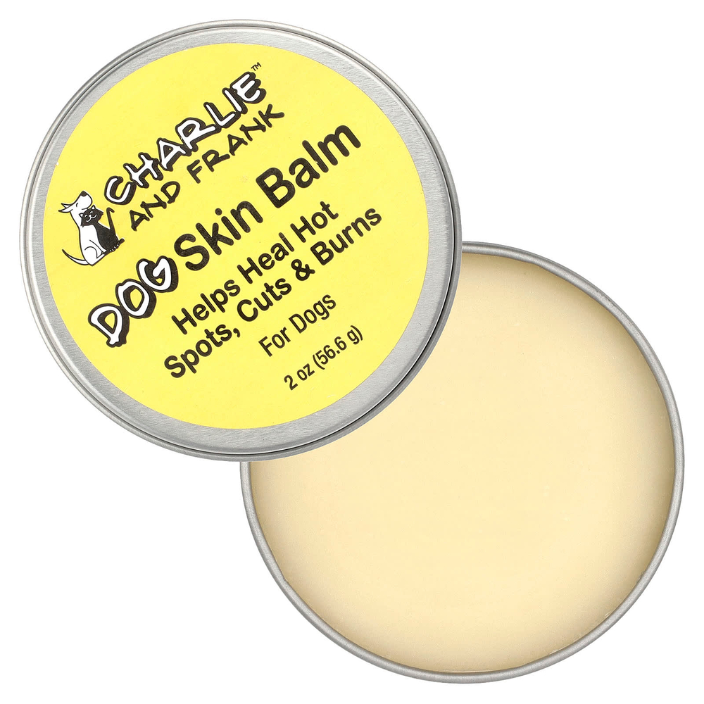 Charlie and Frank, Бальзам для кожи собаки, 56,6 г (2 унции)