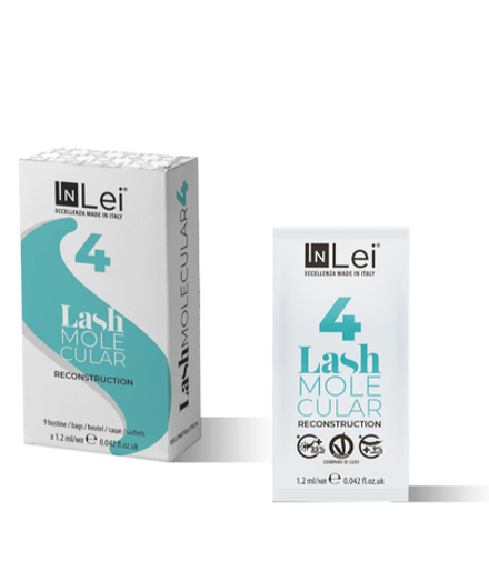 InLei® Молекулярная реконструкция ресниц и бровей "LASH MOLECULAR 4 RECONSTRUCTION" 1,2 мл