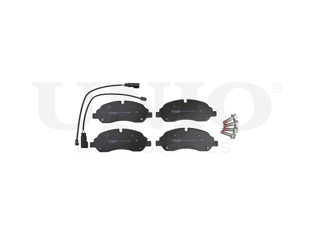 Колодки тормозные диск. передние с датчиком UNIO BRP-20160