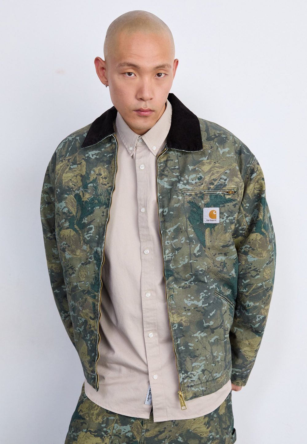 Carhartt WIP MADISON - Рубашка - Бежевый