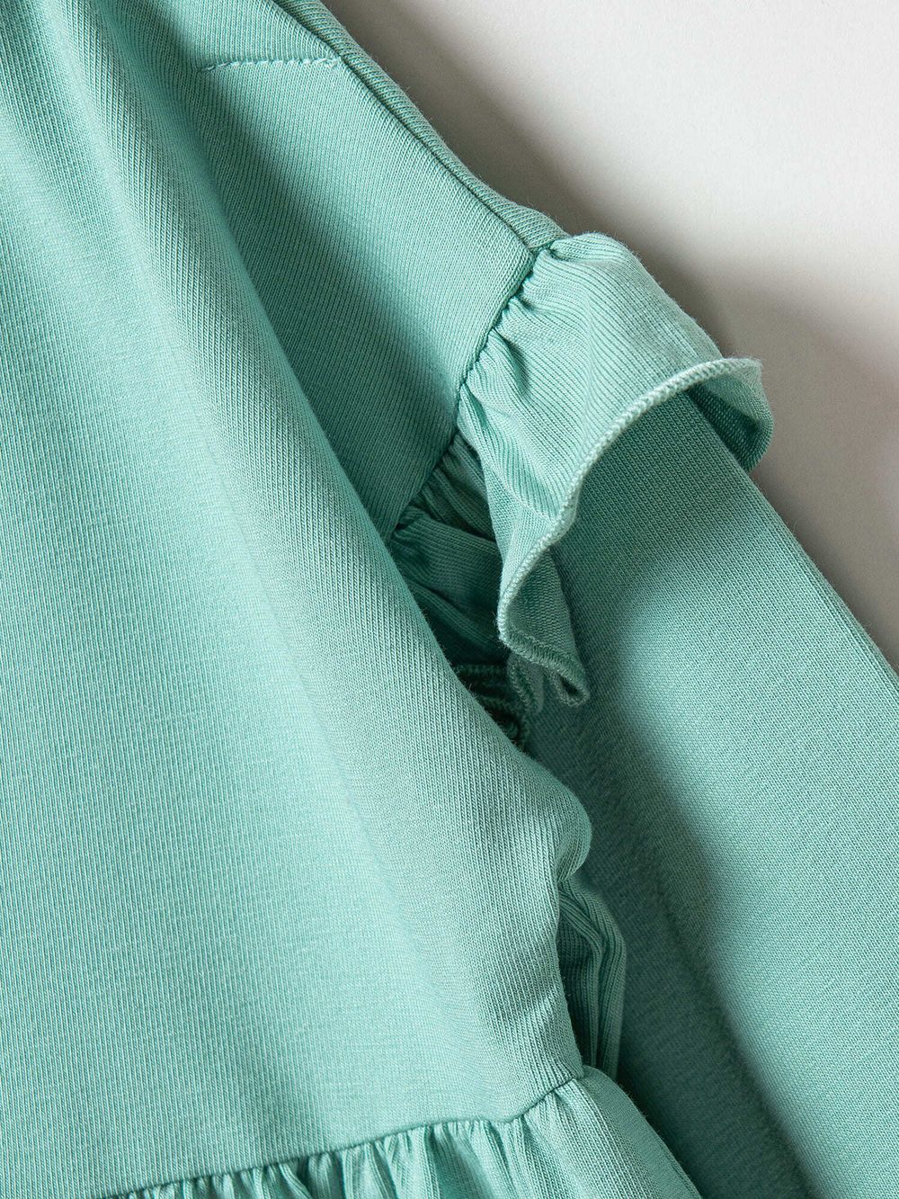 Платье с крылышками "Мята"