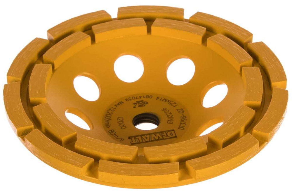 Чашка алмазная двойная EXTREME (125 мм; M14) DEWALT DT3796