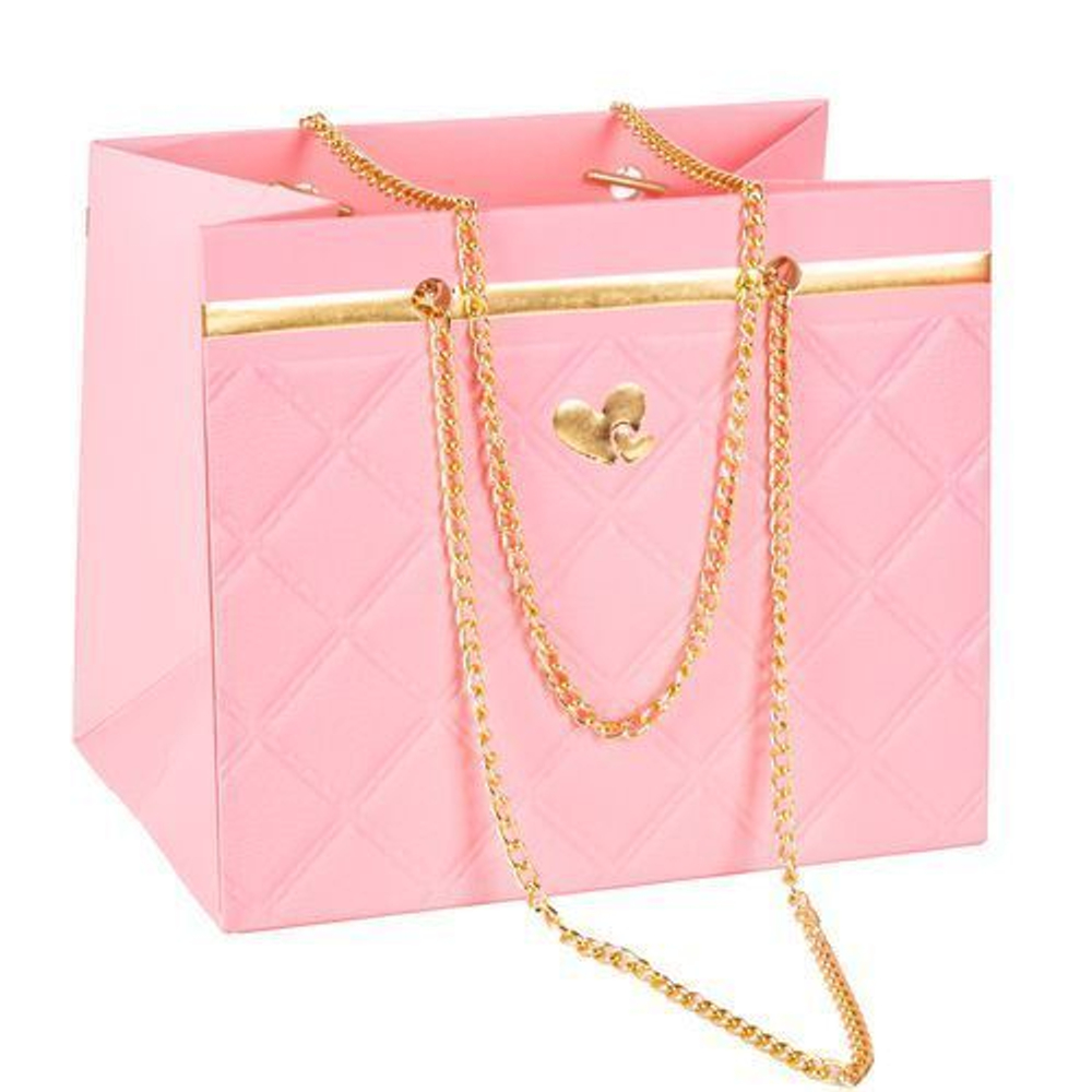 Пакет-сумка с цепочкой 18*12*15