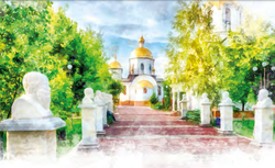 Открытки почтовые Ессентуки (акварель)