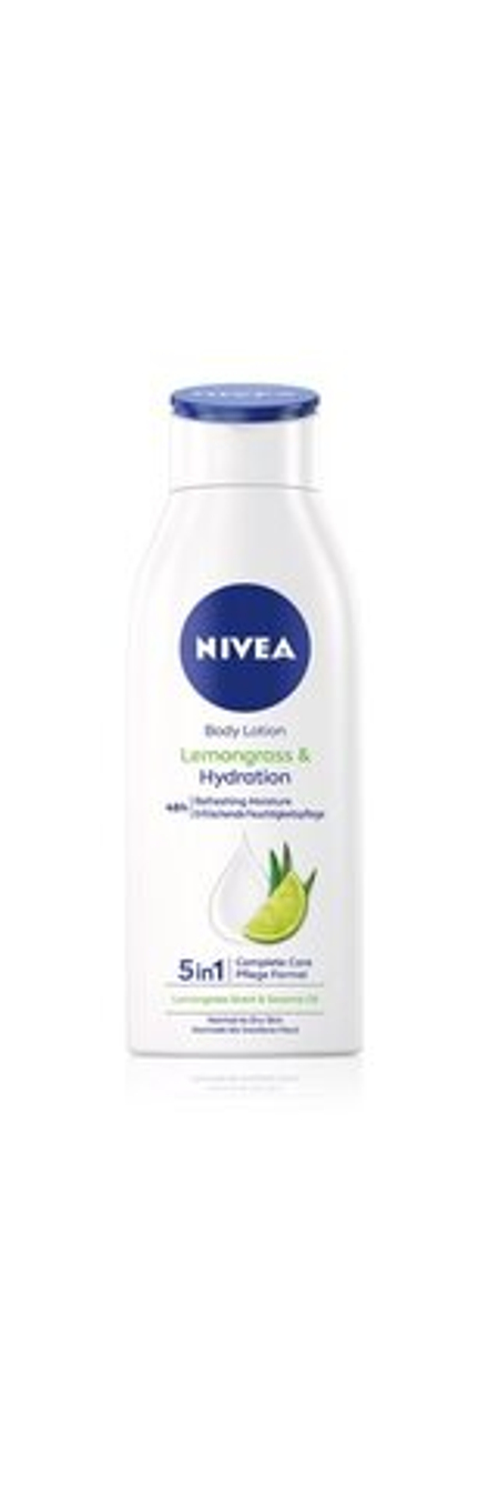 Nivea Lemongrass - увлажняющее молочко для тела /   400  ml  / GTIN 2800018209055