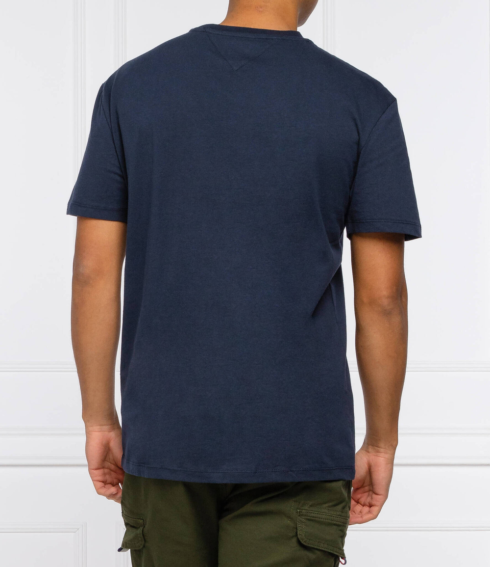 футболка tjm original jersey Tommy Jeans - темно-синий(DM0DM04411)