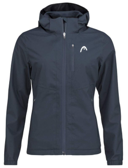 Женская теннисная куртка Head Coach Jacket - Blue
