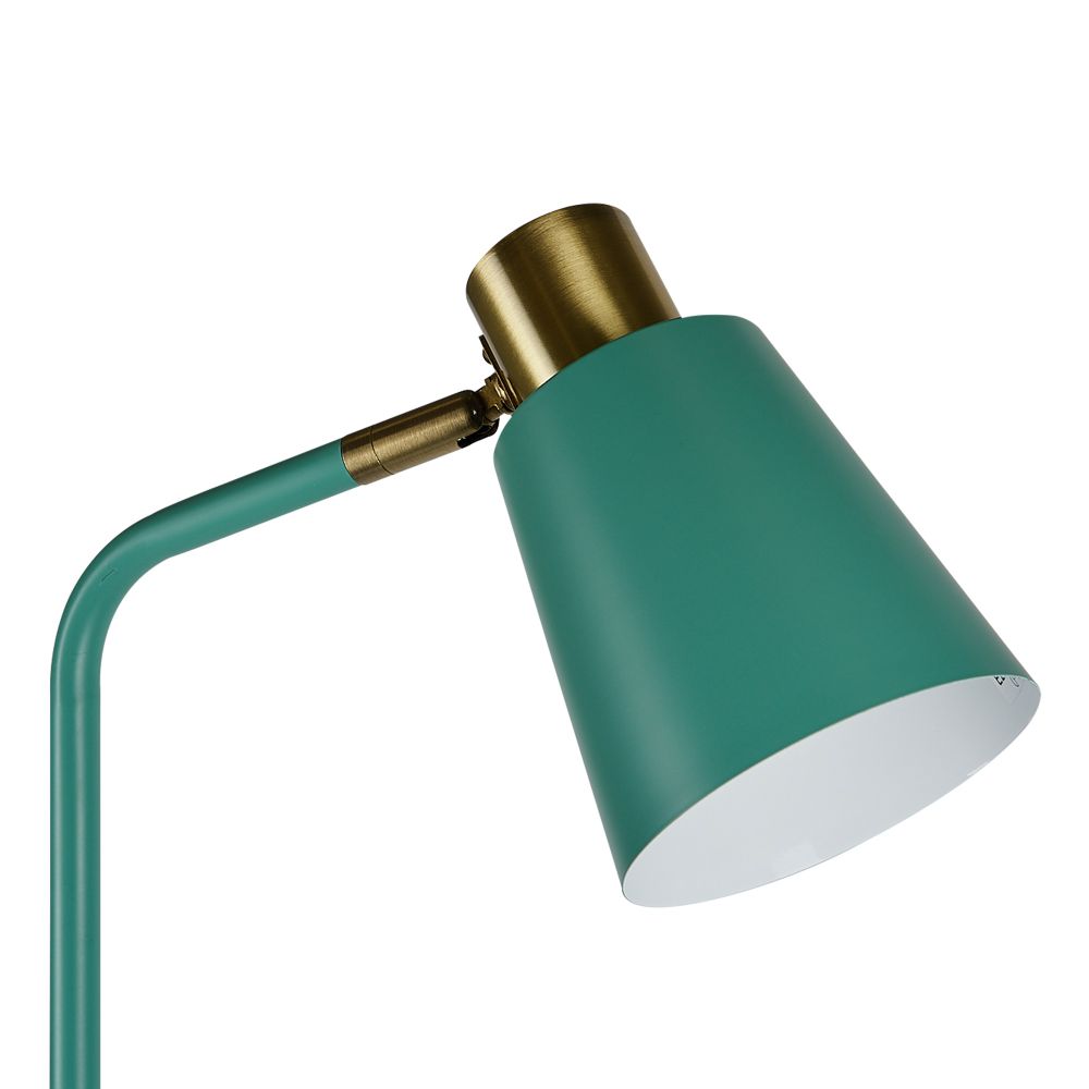 UML-T700 E27 GREEN Торшер напольный под лампу Е27. 40W. с регулировкой наклона. Механический выключатель. Зелёный. ТМ Uniel