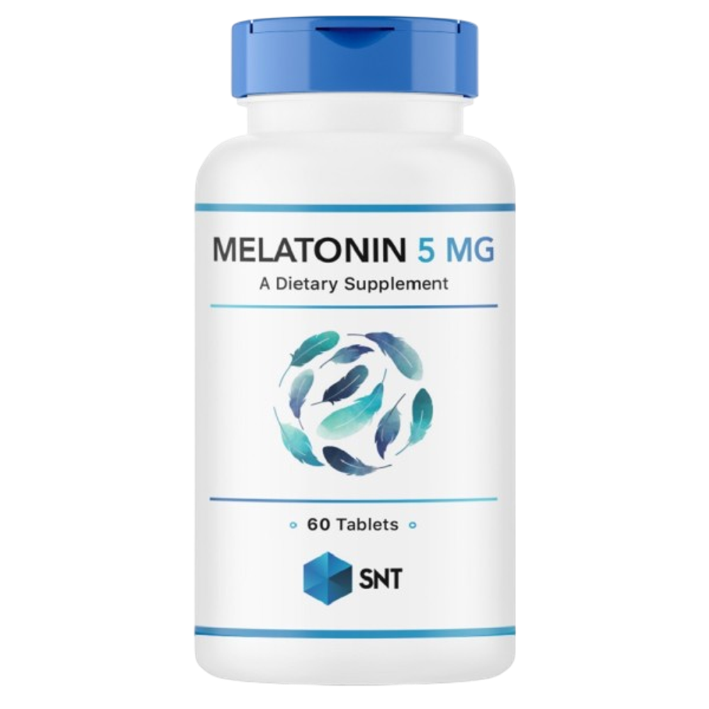 SNT Melatonin 5 mg 60 tablets, Мелатонин