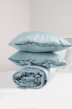 PLACIDITY Комплект постельного белья, сатин бирюзовый