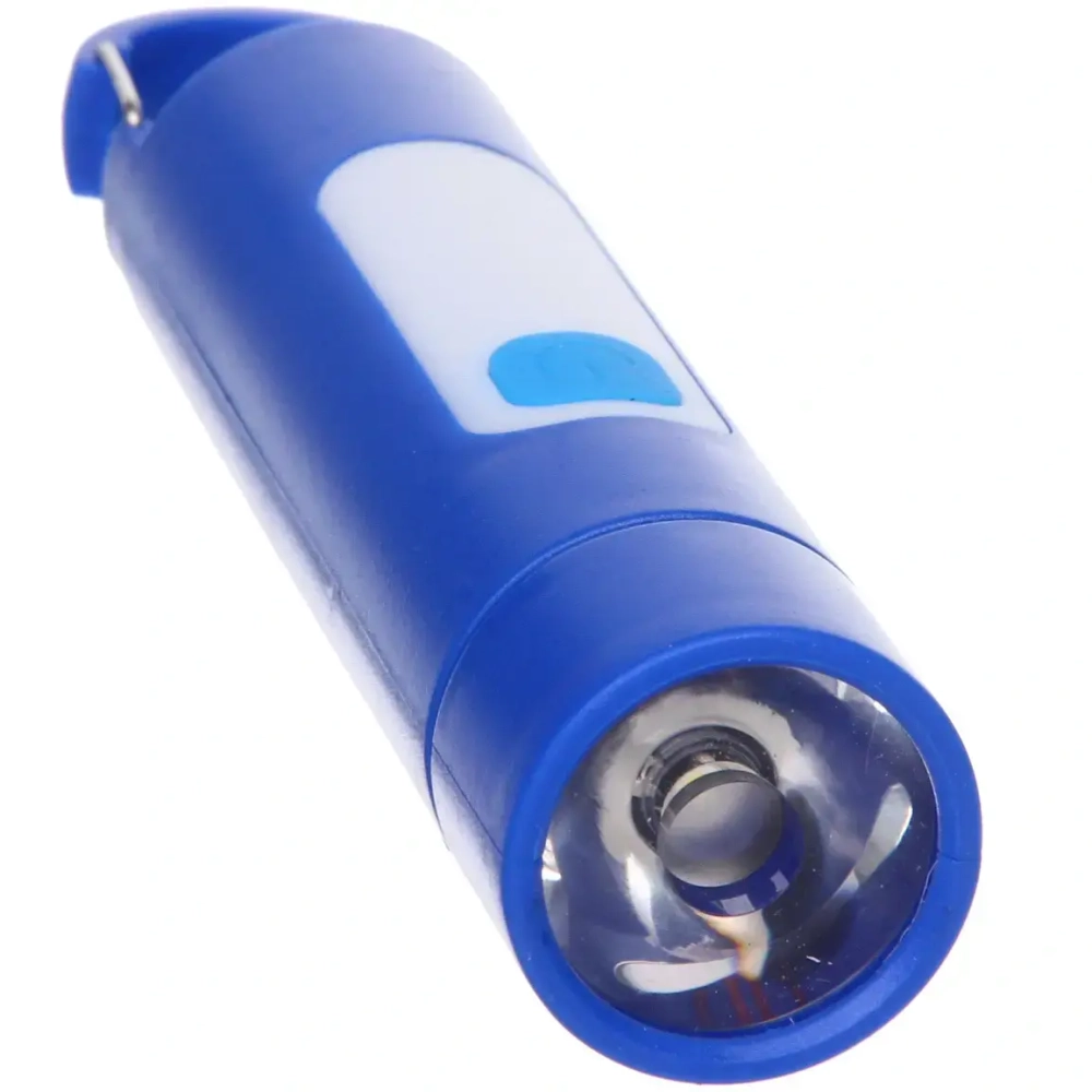 Фонарь ручной 4 режима 2LED, аккумуляторная батарея 800mAh USB 609