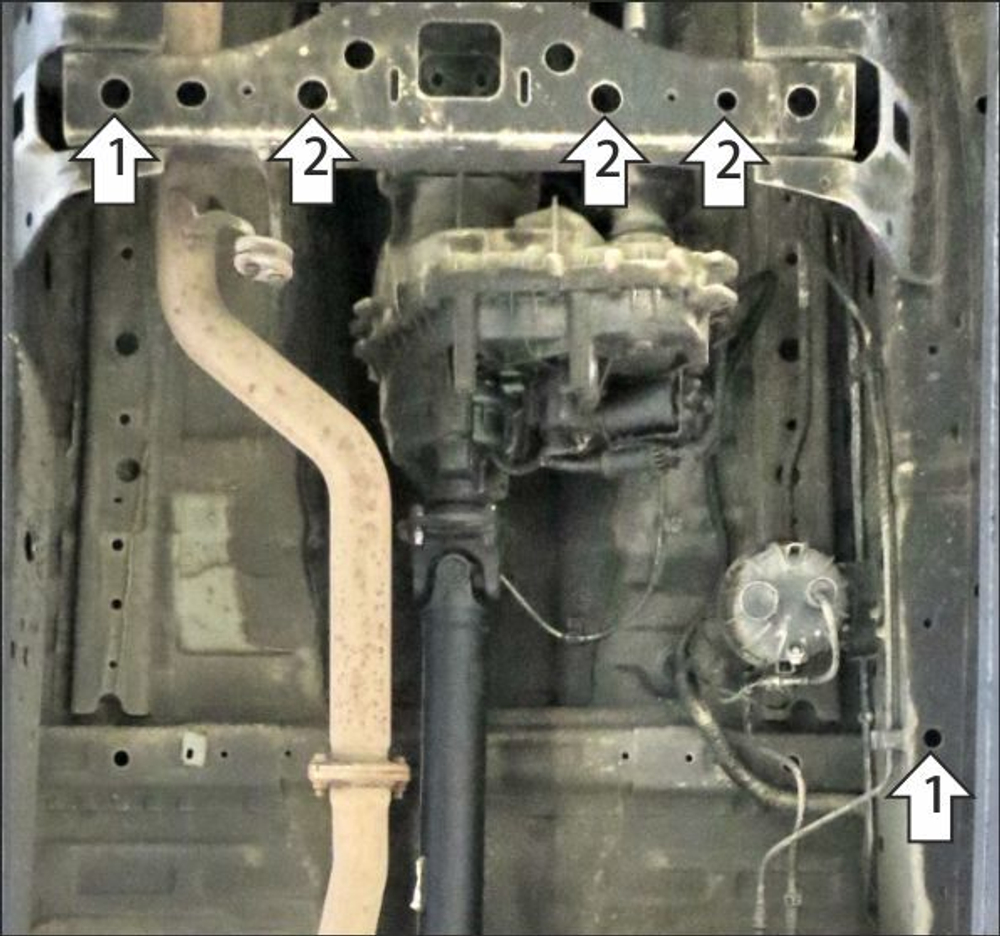 Защита раздаточной коробки для Great Wall Poer Motodor.73116