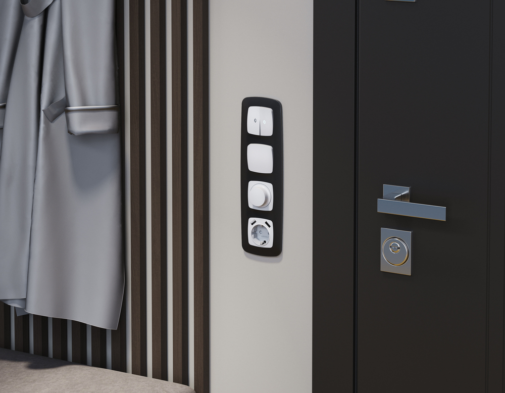 MO129010 Комплект механизма электрической розетки OMEGA Белый матовый 2USB A+A 18W (быстрая зарядка) с/з QUANT (OP1290, VM155)