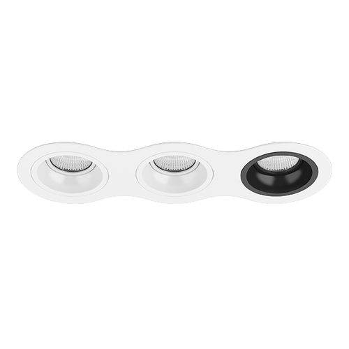 D636060607 Светильник DOMINO ROUND МR16 (214636+214606+214606+214607)