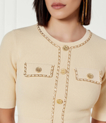 Платье Elisabetta Franchi - кремовый(AM92B46E2)