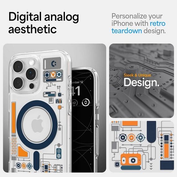 Чехол Spigen Ultra Hybrid для iPhone 16 Pro Max (ACS08726) Analogue