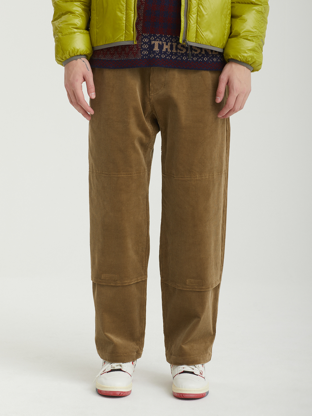 Мужские Брюки Corduroy Double Knee