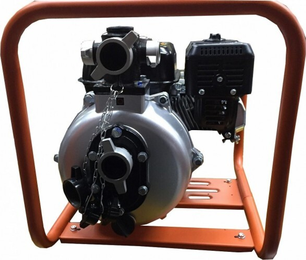 Мотопомпа бензиновая ZONGSHEN HG 15 для слабозагрязненной воды, высоконапорная 1T90SHG15