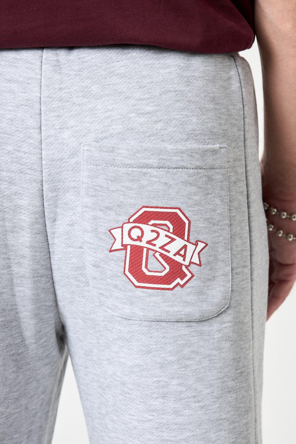 Джоггеры Q2ZA People oversize (серый)
