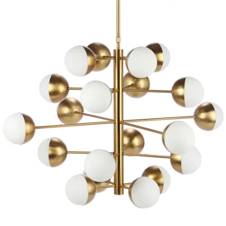 Люстра на штанге Imperiumloft ITALIAN GLOBE 75117-22