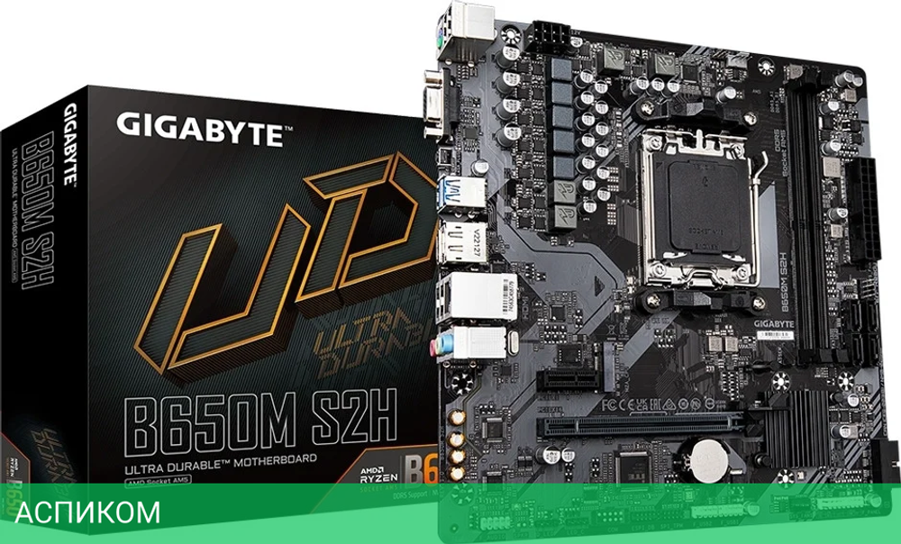 Материнская плата GigaByte B650M S2H DDR5 rev. 1.2