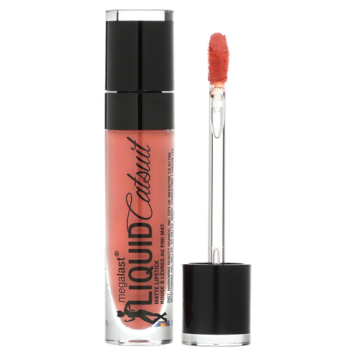 wet n wild, MegaLast Liquid Catсьют, матовая губная помада, оттенок 921B персиковый, 6 г (0,21 унции)