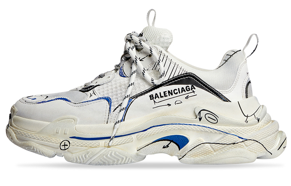 Balenciaga Triple S (Женская размерная сетка)