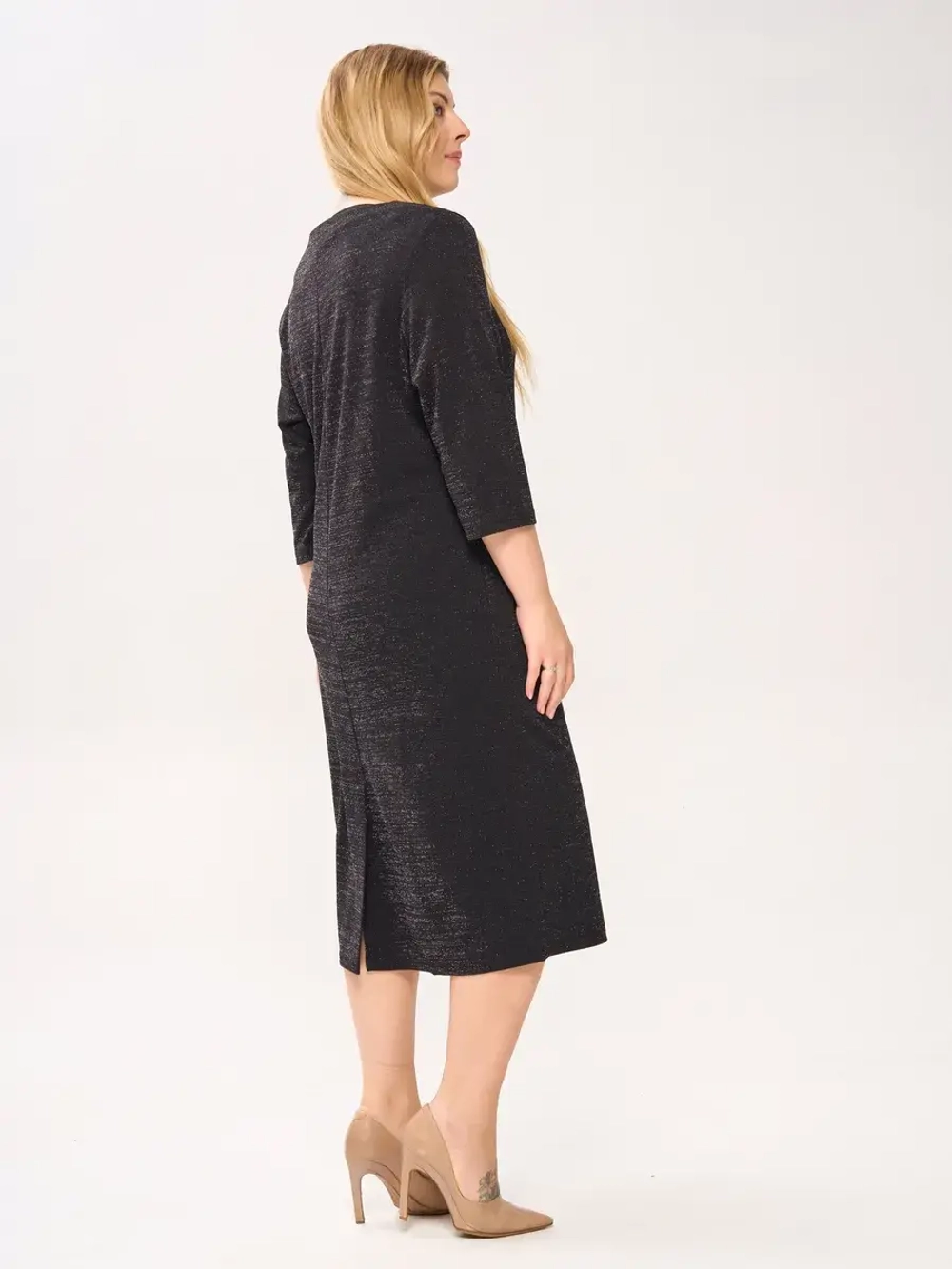 Платье нарядное вечернее с блеском