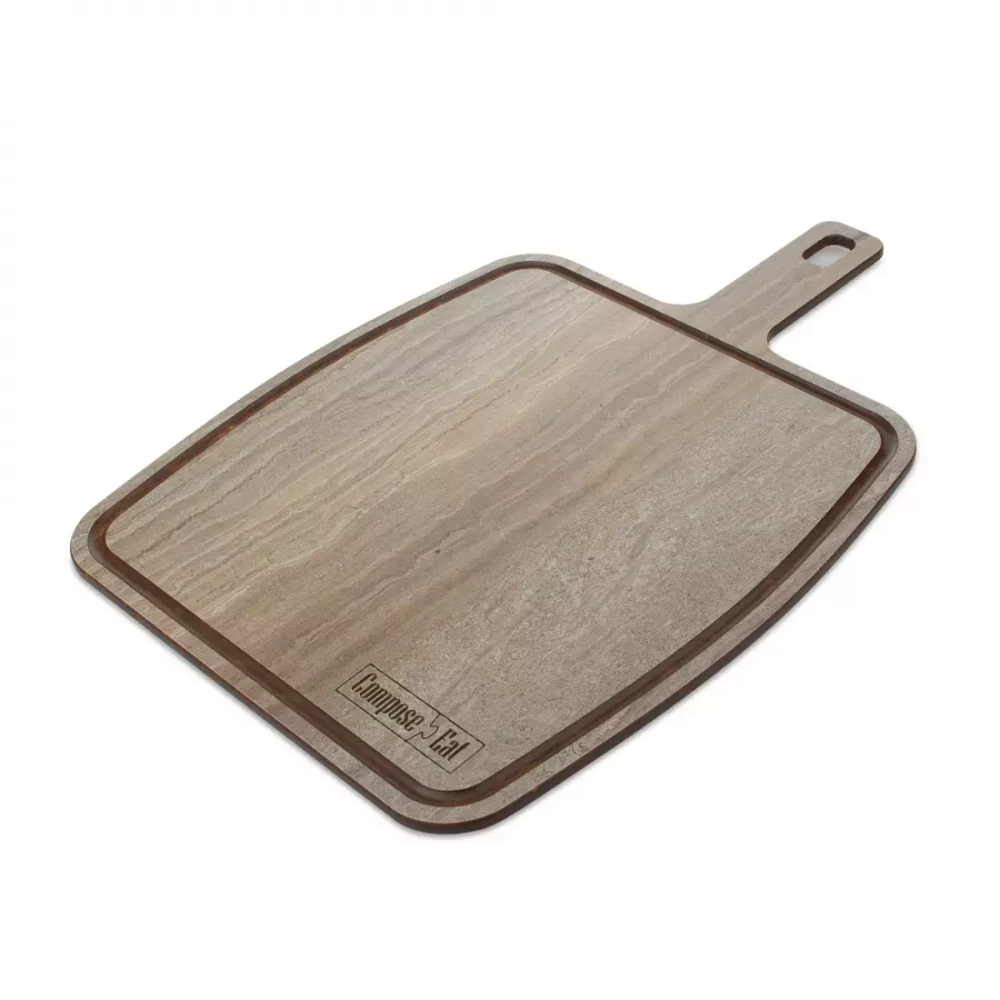 Доска разделочная с ручкой 25х36см ComposeEat Fashion травертин капучино