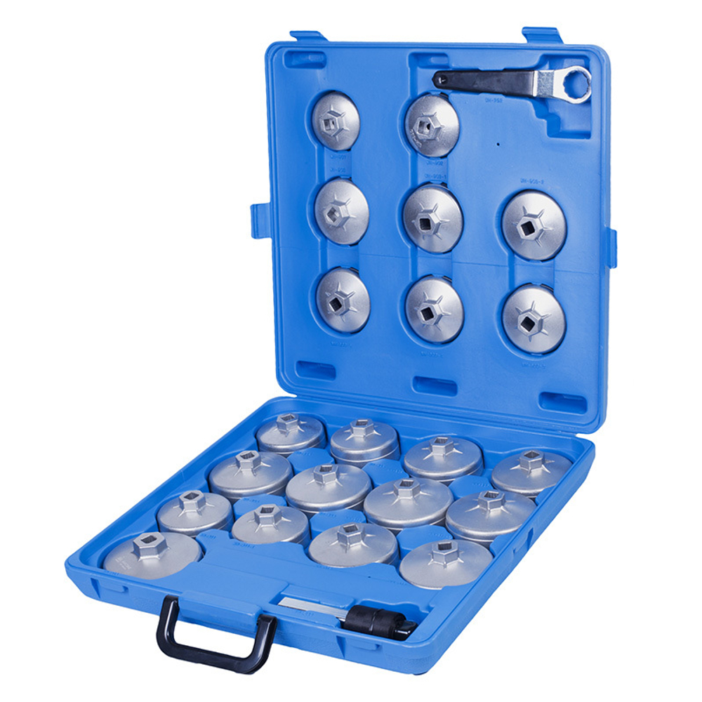 МАСТАК (103-40023C) Набор съемников масляных фильтров, 23 предмета