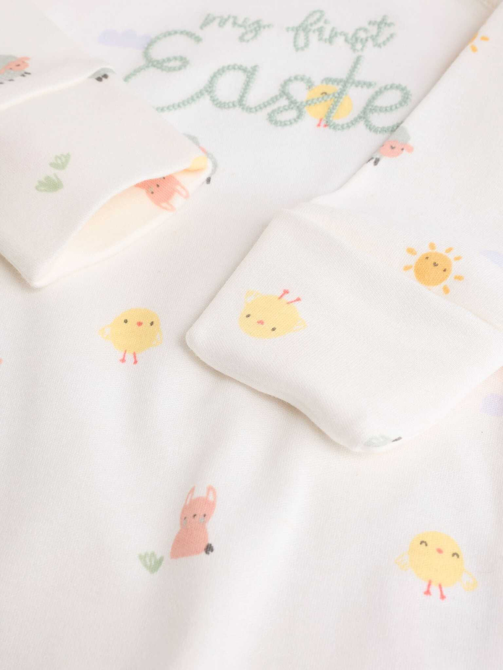 Комбинезон / Cлип для малышей Next E19-694, Молочный