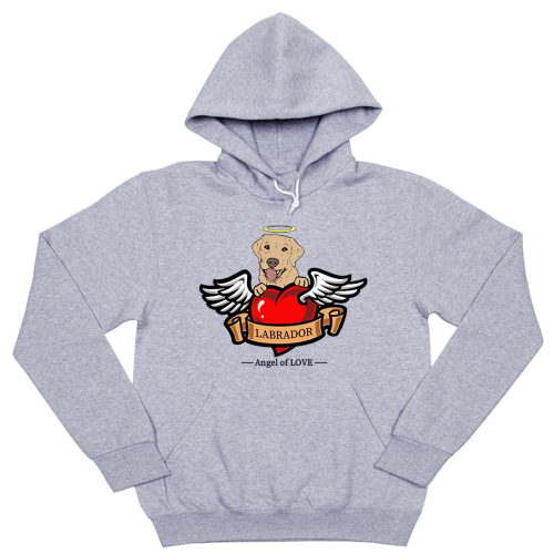Толстовка "Лабрадор - ангел"