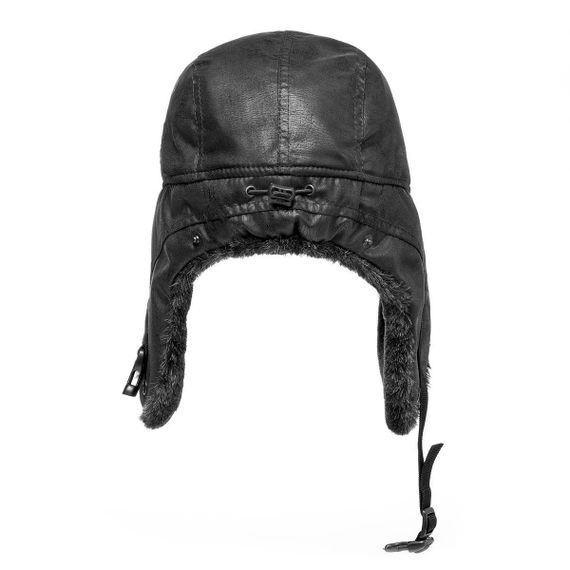 Ушанка Helios Angara Мех Меланж/Крэк Лайт цвет черный размер XL