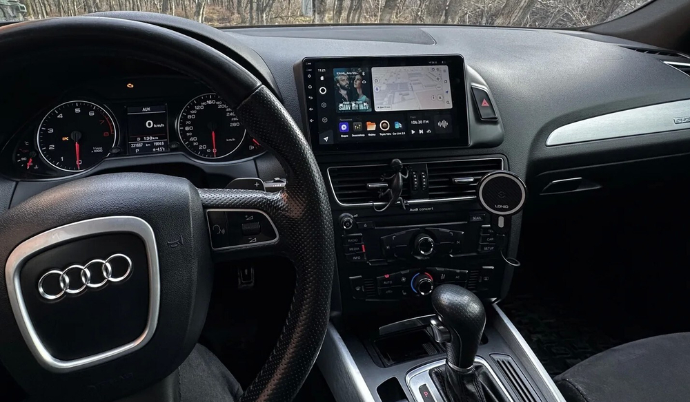 Магнитола Audi Q5 8R 2008-2016 (рамка 9) - Teyes CC3L на Android 10, 8-ядер, CarPlay, 4G SIM-слот