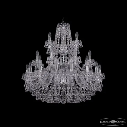 Подвесная люстра Bohemia Ivele 1409/16+8+4/300/3d Ni