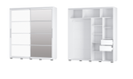 Шкаф-купе Крафт 6 Белый
