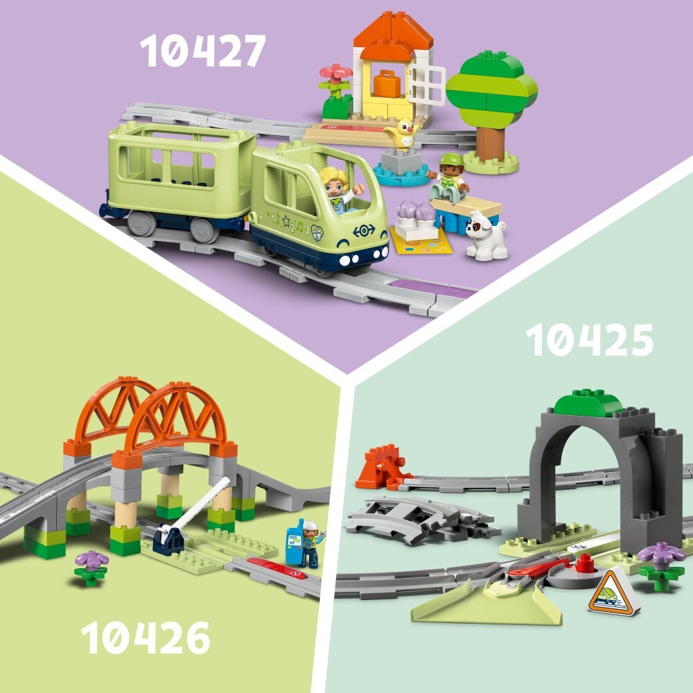 LEGO DUPLO Town / Большой интерактивный городской поезд/ 10428