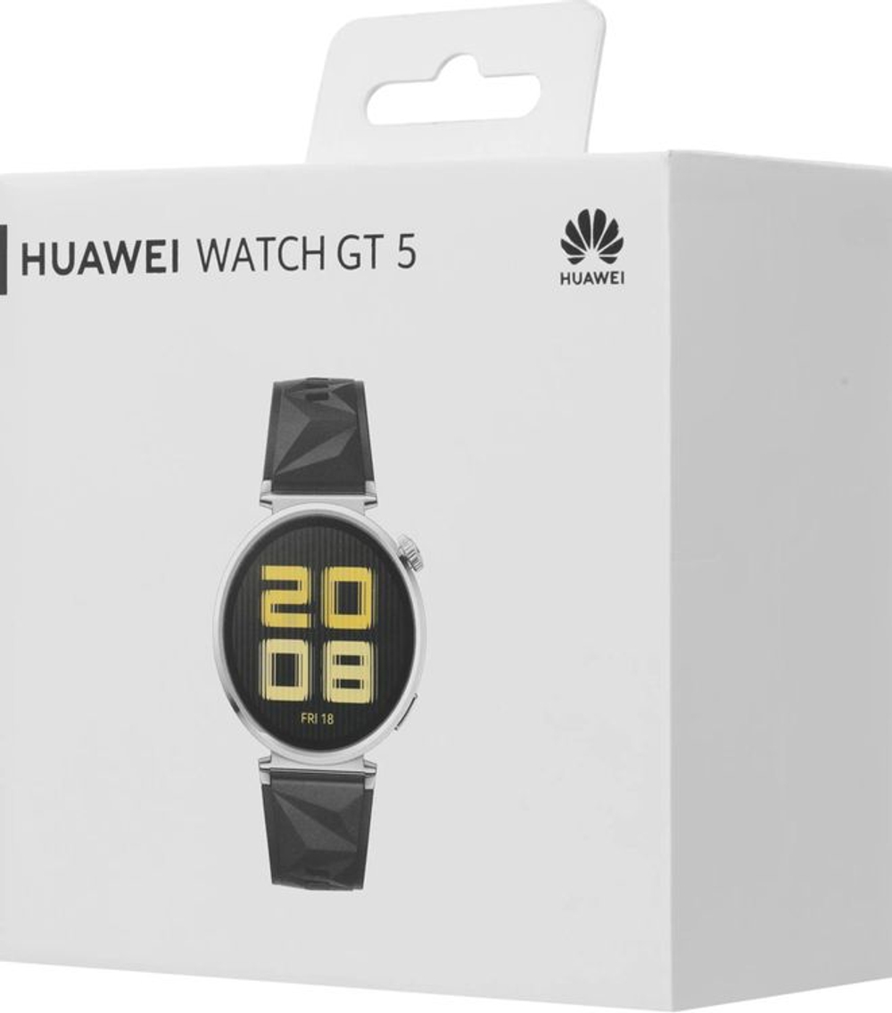 Смарт-часы Huawei Watch GT 5 Jana-B19F,  41.3мм,  1.32",  черный