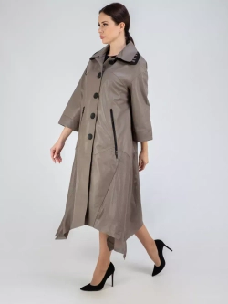 Плащ кожаный натуральный