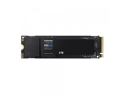 SSD накопитель Samsung 990 EVO 2ТБ, M.2 2280, PCIe 4.0 x4, NVMe [MZ-V9E2T0B/AM]