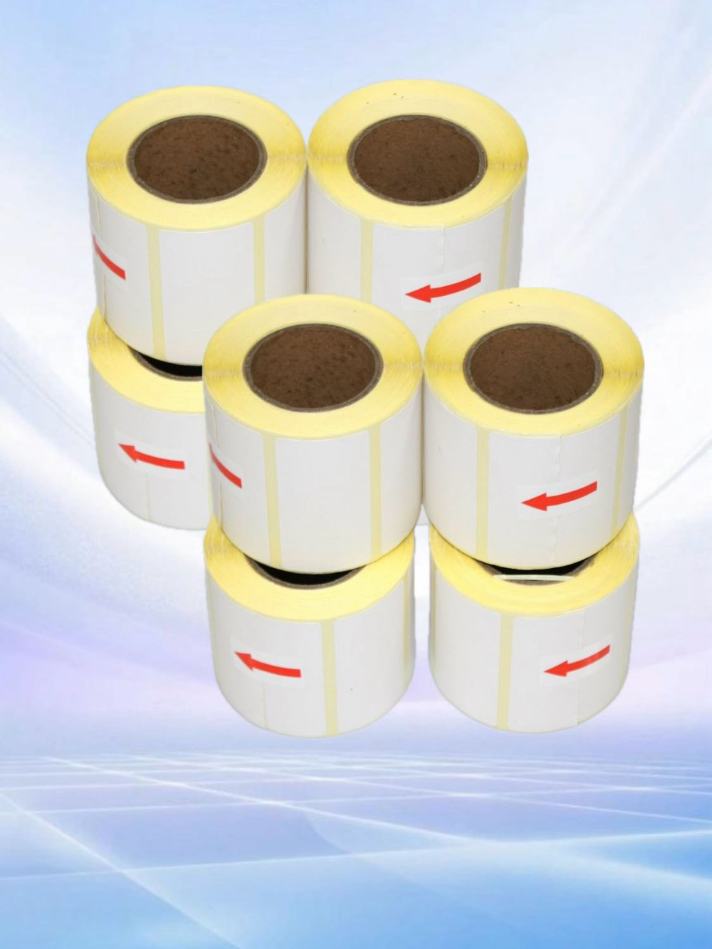 Самоклеящиеся термоэтикетки ТОП 58x30 мм 8 рулонов по 500 шт.